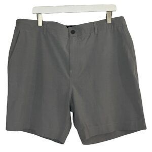 Faherty All Day Shorts 36 7” Inseam Hybrid Quick Dry Stretch Drawstring Gray